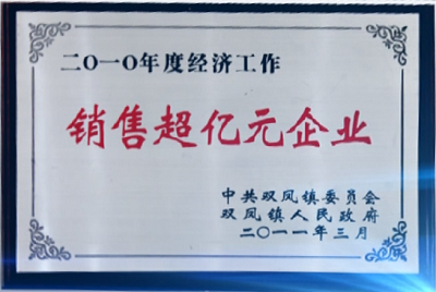 10銷售超億元企業